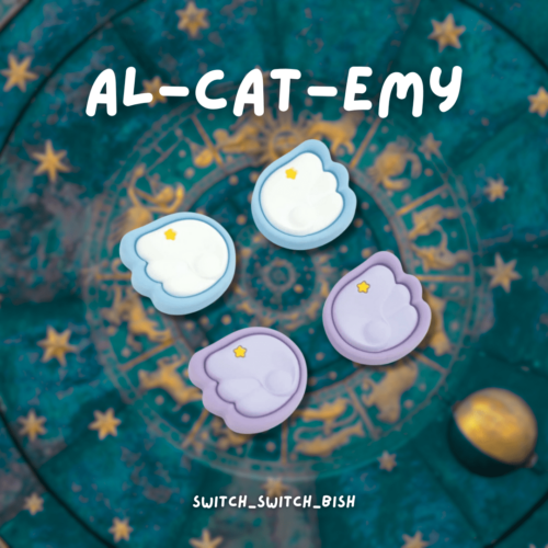 Al-Cat-emy (Thumb Grips for Nintendo Switch)