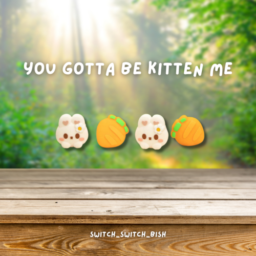 You gotta be kitten me (Thumb Grips for Nintendo Switch)